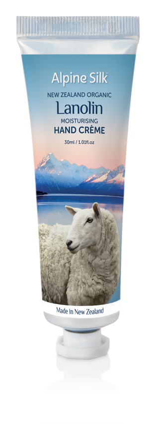 Alpine Silk organic lanolin moisturising hand creme 30ml 有机羊毛脂保湿手霜 30ml ASO107 【保质期2028/09】